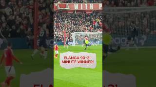 Anthony Elanga’s 93rd Minute WINNER against Aston Villa 😍 [upl. by Ardnoed]