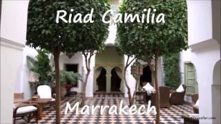 Riad Camilia a luxury riad in the Marrakech medina [upl. by Siulesoj]