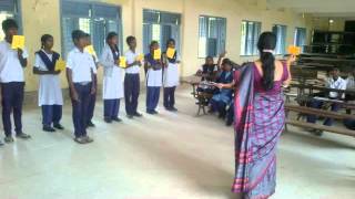 Domlur school Students Jayasri and Lakhmi Talk [upl. by Arbmahs]