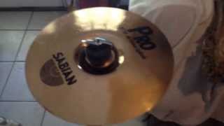 Sabian 8quot B8 pro china splash cymbal [upl. by Ynnaffit]