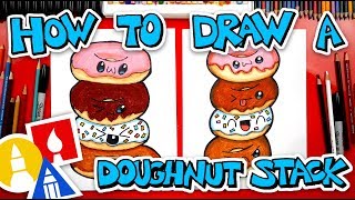 How To Draw A Doughnut Stack [upl. by Aloap214]