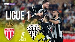 AS Monaco vs Angers  Ligue 1 HIGHLIGHTS  110124  beIN SPORTS USA [upl. by Nerred]