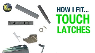 How I fit Touch Latches video 380 [upl. by Gerrard]