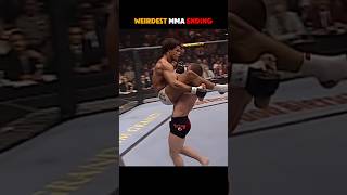 The Weirdest KO in MMA History [upl. by Ycam584]