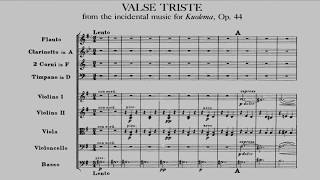 Valse triste Sibelius op44 Score [upl. by Ozzy558]