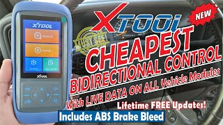 Cheapest Full Bidirectional Scan Tool XTOOL A30 PRO Review with ABS Auto Bleed and much more [upl. by Gnep635]