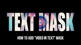 How to Make a Video in Text Effect [upl. by Nnaycart891]