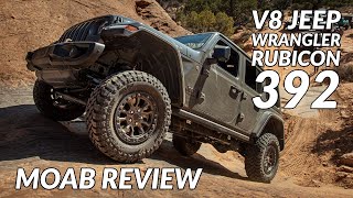 The 2021 Jeep Wrangler Rubicon 392 Rips  Moab Review [upl. by Latashia]