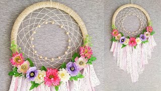 DIY como hacer un ATRAPASUEÑOS paso a paso  DIY Dreamcatcher [upl. by Battat]