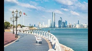 Corniche Abu Dhabi  Corniche Pedal Power Holiday visit Area  4K Video [upl. by Osei464]