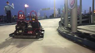 4K INSANE RollerCoaster Style Go Karts at Fun Spot Kissimmee Florida [upl. by Zetnod]