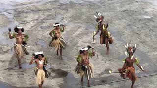 Melanesian dancers in Alotau Papua New Guinea [upl. by Leay]