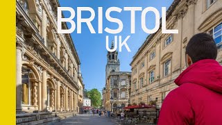 Explore The Vibrant Streets Of Bristol UK  City Centre Walking Tour [upl. by Robson336]