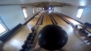 Almost 100 Year Old Bowling Alley You Can Still Use Shohola Pennsylvania [upl. by Farley]