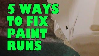 How to fix Runs in paint [upl. by Lednic]