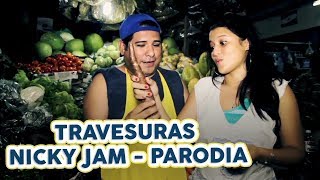 Travesuras  Nicky Jam Parodia Vender verduras JR INN [upl. by Llehsram491]