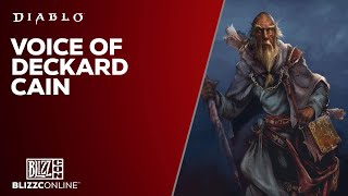 BlizzConline 2021  Diablo The Voice of Deckard Cain [upl. by Annay629]