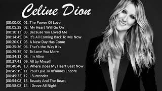 Celine Dion Greatest Hits  Best Songs [upl. by Suirred]