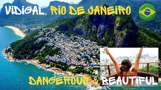 How to visit the Vidigal favela Rio de janeiro  2021 Vidigal Favela [upl. by Nage]