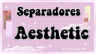 COMO HACER SEPARADORES DE LIBROS  SEPARADORES AESTHETIC [upl. by Plafker]