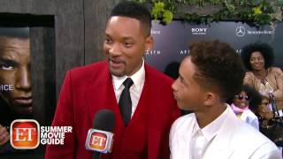 Jaden Smith Critiques His Dads Red Carpet Style [upl. by Naivart]