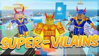 LES SUPER VILAINS DE MAD CITY  Roblox avec Mary [upl. by Lesnah]