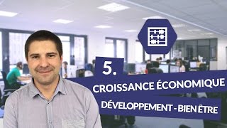 Chapitre 5  Croissance économique développement bien être [upl. by Andromede466]