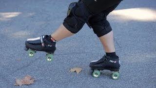 How to Do a Salchow  RollerSkate [upl. by Aihsakal]