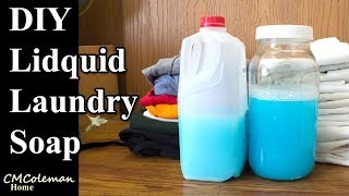 Easy To Make Liquid Laundry Soap [upl. by Attenwahs]