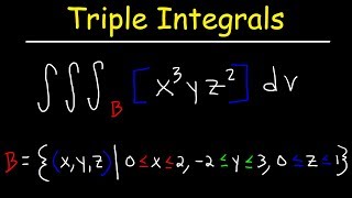 Triple Integrals  Calculus 3 [upl. by Engelbert416]