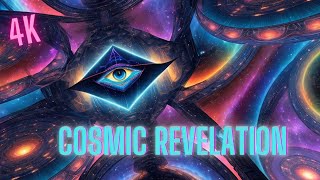 Trippy Cosmos  4K UHD Psytrance visuals [upl. by Jany]