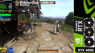 Kingdom Come Deliverance Ultra High Settings 4K  RTX 4090  i9 13900K 58GHz [upl. by Ermin736]