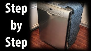 How to Install a Dishwasher Step by Step  Its Easy [upl. by Akerue]