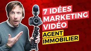 Youtuber immobilier  7 idées de vidéos pour agents immobiliers [upl. by Mieka]