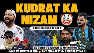 JUST RCB THINGS 🤡 PAAIJAAN AB HUM KYA KREGE 😂 HOST 1 POINT LE LO  IND Vs NZ 🔥 AFG Vs AUS BIG MATCH [upl. by Richmond997]