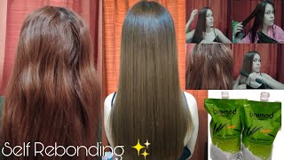 HOW TO REBOND YOUR OWN HAIR AT HOME  SUPER EASY STEP BY STEP TUTORIAL  VAN JAVIER [upl. by Betthezel924]