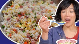 My 5minute FRIED RICE Recipe [upl. by Enyrehtac]