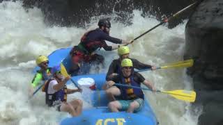 Upper Gauley White Water Rafting  EXTREME WIPEOUTS  Full Video [upl. by Eikcin]