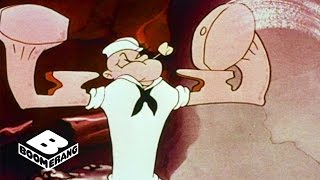 Spinach Lesson  Popeye the Sailor  Boomerang Official [upl. by Eceinal]