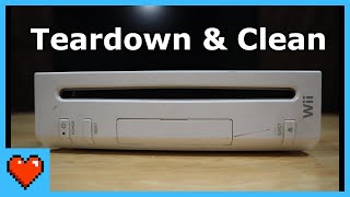 Tearing Down amp Cleaning the Nintendo Wii [upl. by Eeram]