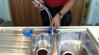 Fit Franke First  Installing a Franke Kitchen Tap [upl. by Aniz]