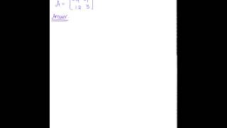 Invertible Matrix Theorem Example 1 [upl. by Geer632]