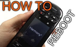 How to Reboot  Reset Harmony remote Ultimate  Touch  Elite [upl. by Assiruam]