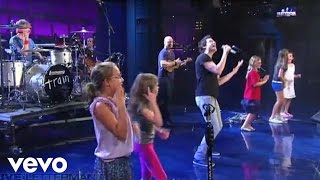 Train  Hey Soul Sister Live on Letterman [upl. by Sidon]