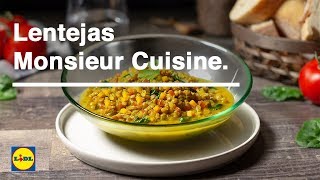 Lentejas 🍛🥄  Recetas Monsieur Cuisine Plus  Lidl España [upl. by Berlin680]