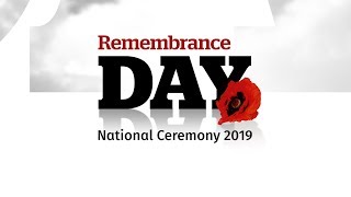 National Remembrance Day Ceremony 2019 [upl. by Niwled350]