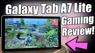 Samsung Galaxy Tab A7 Lite Gaming Review [upl. by Malanie]