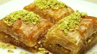 How to Make Baklava  Easy Turkish Recipes [upl. by Samella]