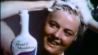 Head and Shoulders Dandruff Shampoo Commercial 4 1969 [upl. by Rainger739]