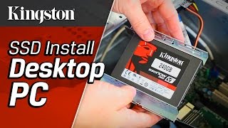 Installing a SSD in a Desktop PC [upl. by Jerroll555]